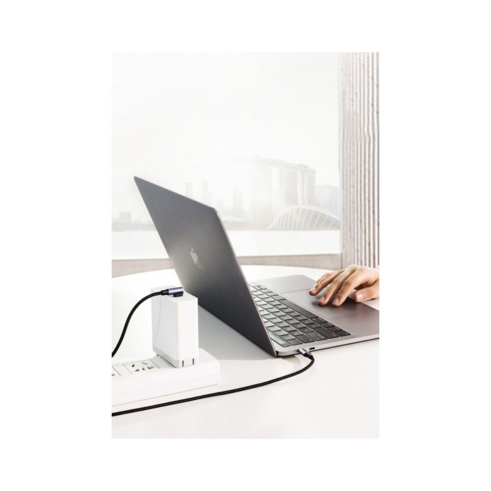 UGREEN USB-C to Angled USB-C PD60W Braided Cable, Fast Charge
