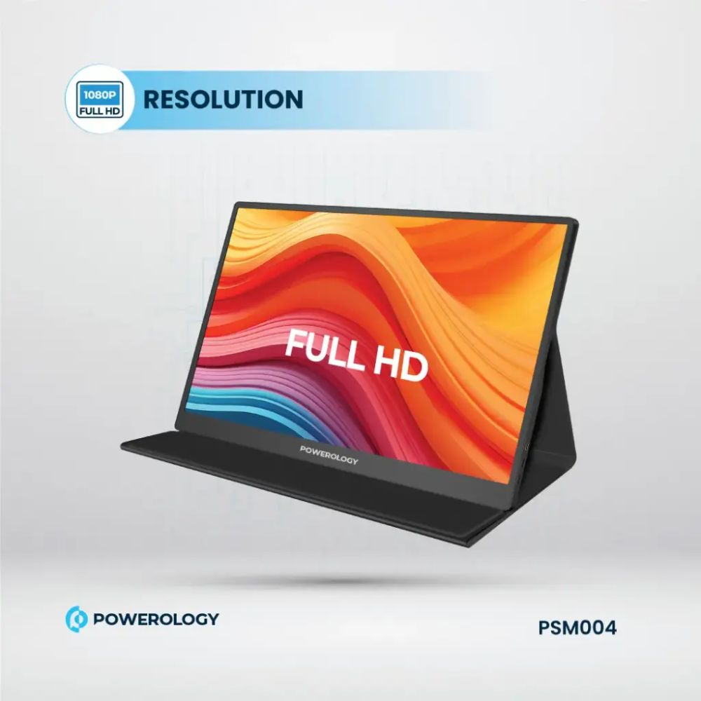 Powerology Ultra-Slim Portable Monitor 144Hz - 15.6"