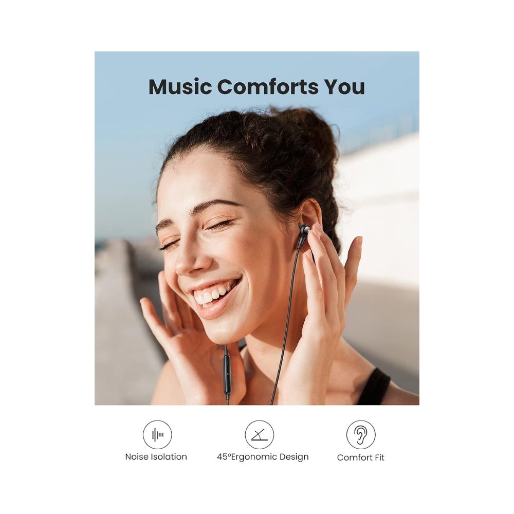 UGREEN USB-C Earphone with Microphone and Volume Control, Noise Isolation, Powerful Bass - EP105 35754