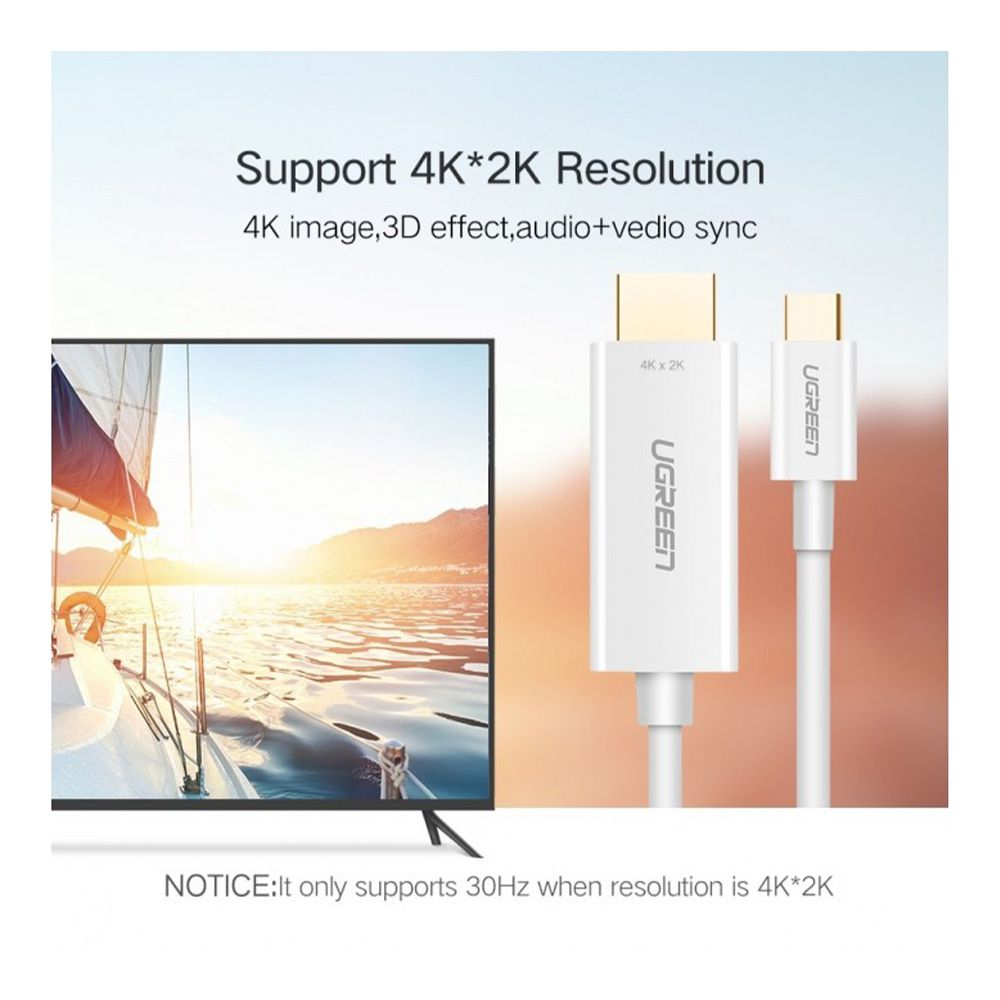 UGREEN USB Type C to DP Cable 1.5m