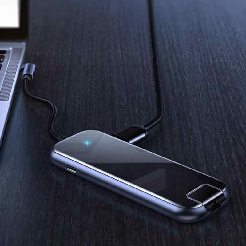 Baseus UCN3275 Type-C USB 3.0 HUB USB3.0 4K/HD RJ45 PD Charging Adapter