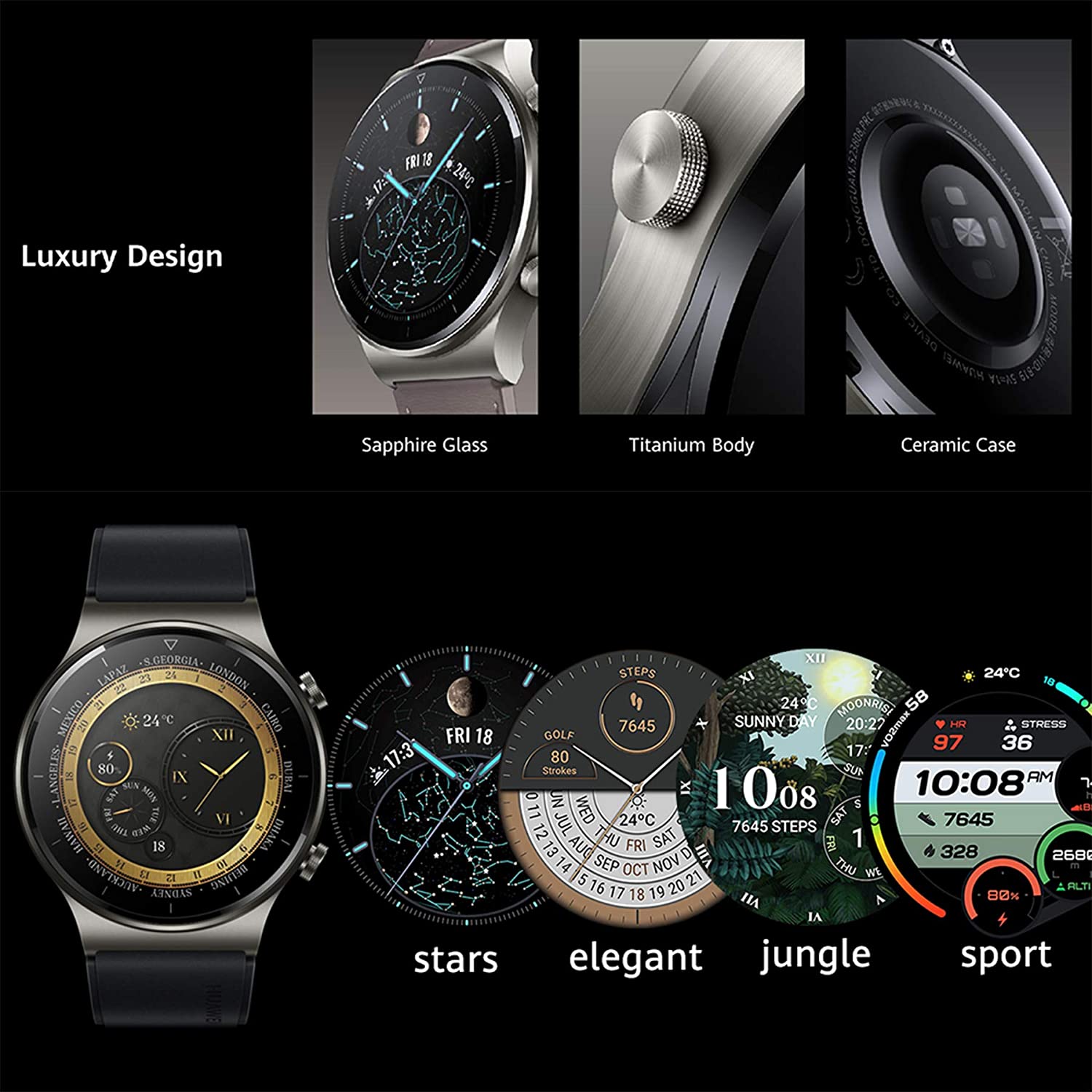 HUAWEI Watch GT 2 Pro Smart Watch 1.39 inch AMOLED