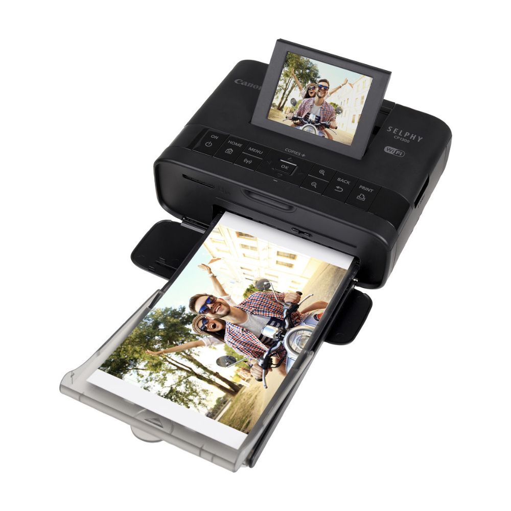 Canon SELPHY CP1300 Compact Photo Printer Bundle