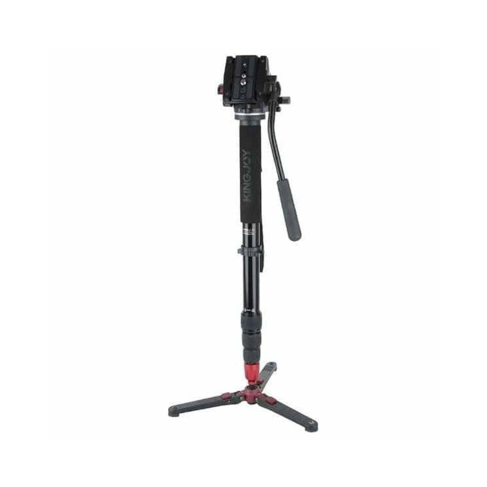 Kingjoy BT-258B Portable Aluminum Camera Tripod with QB-00T Ball Head