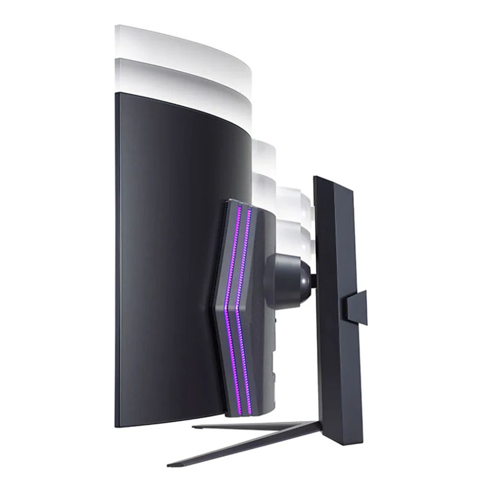 LG 45" 45GR95QE-B UltraGear™ OLED Curved Gaming Monitor WQHD with 240Hz Refresh Rate 0.03ms Response Time