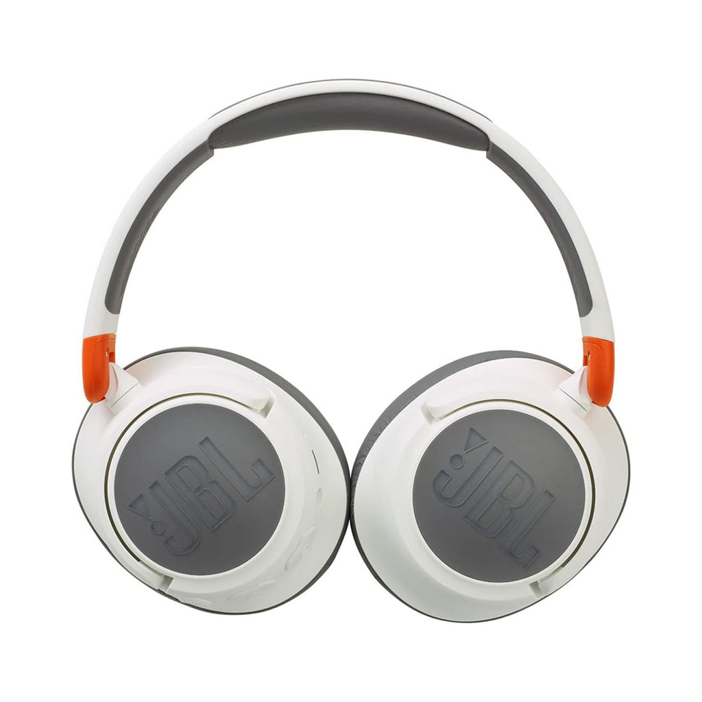 JBL Jr460NC Wireless Over-Ear Noise Cancelling Kids Headphones - White