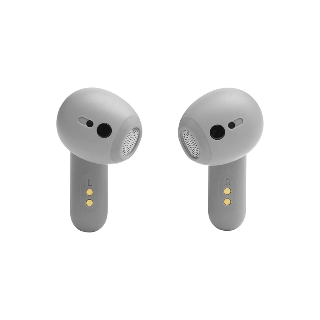 JBL Live Flex True Wireless Noise Cancelling Earbuds (Silver)
