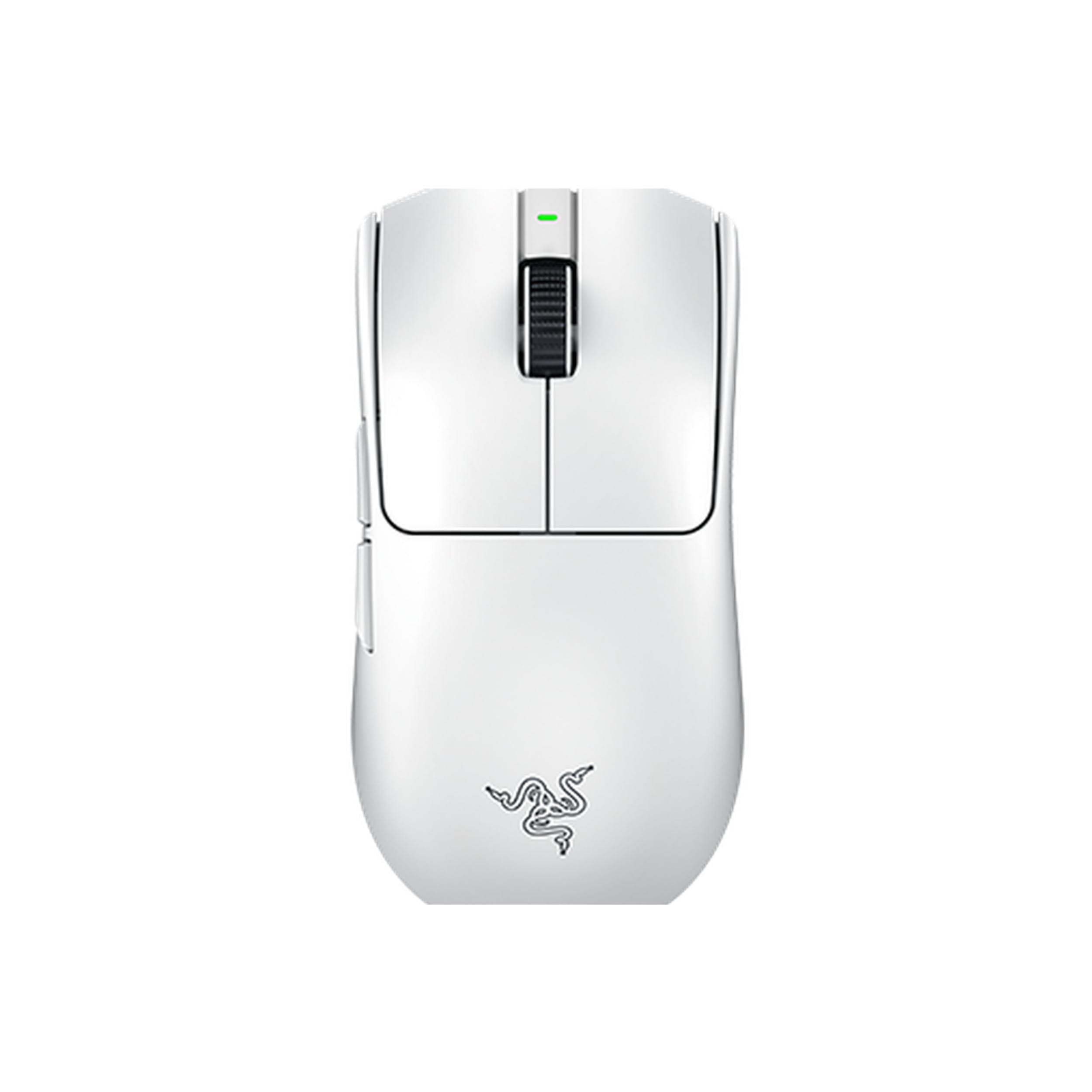 Viper V3 Pro - White Ultra-lightweight Wireless Symmetrical Esports Mouse 54 G Ultra-Lightweight Design Razer™ Focus Pro 35K Optical Sensor Gen-2 Razer™ HyperPolling 8K Hz Technology