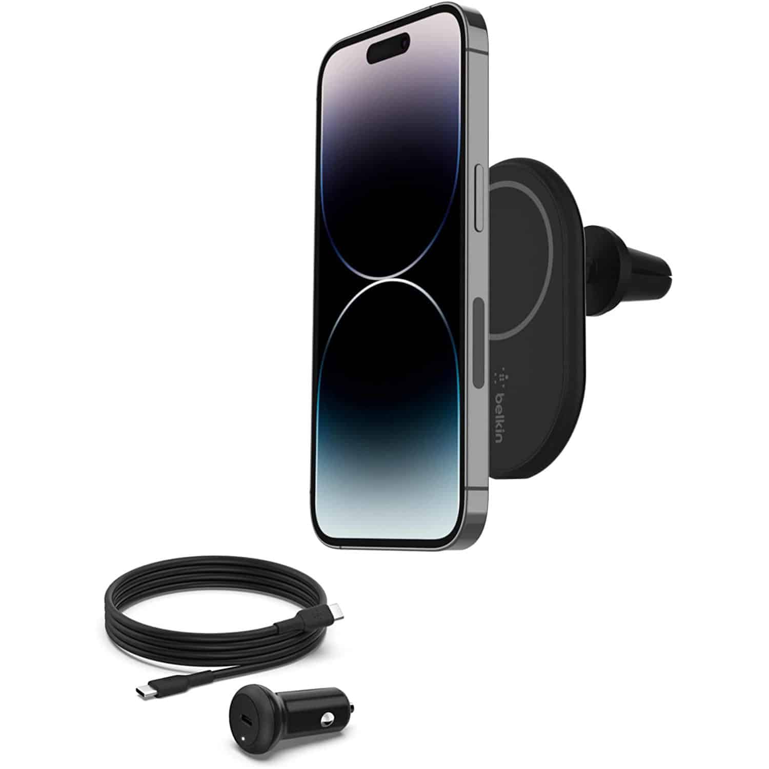 Belkin Magnetic Wireless Car Charger - MagSafe