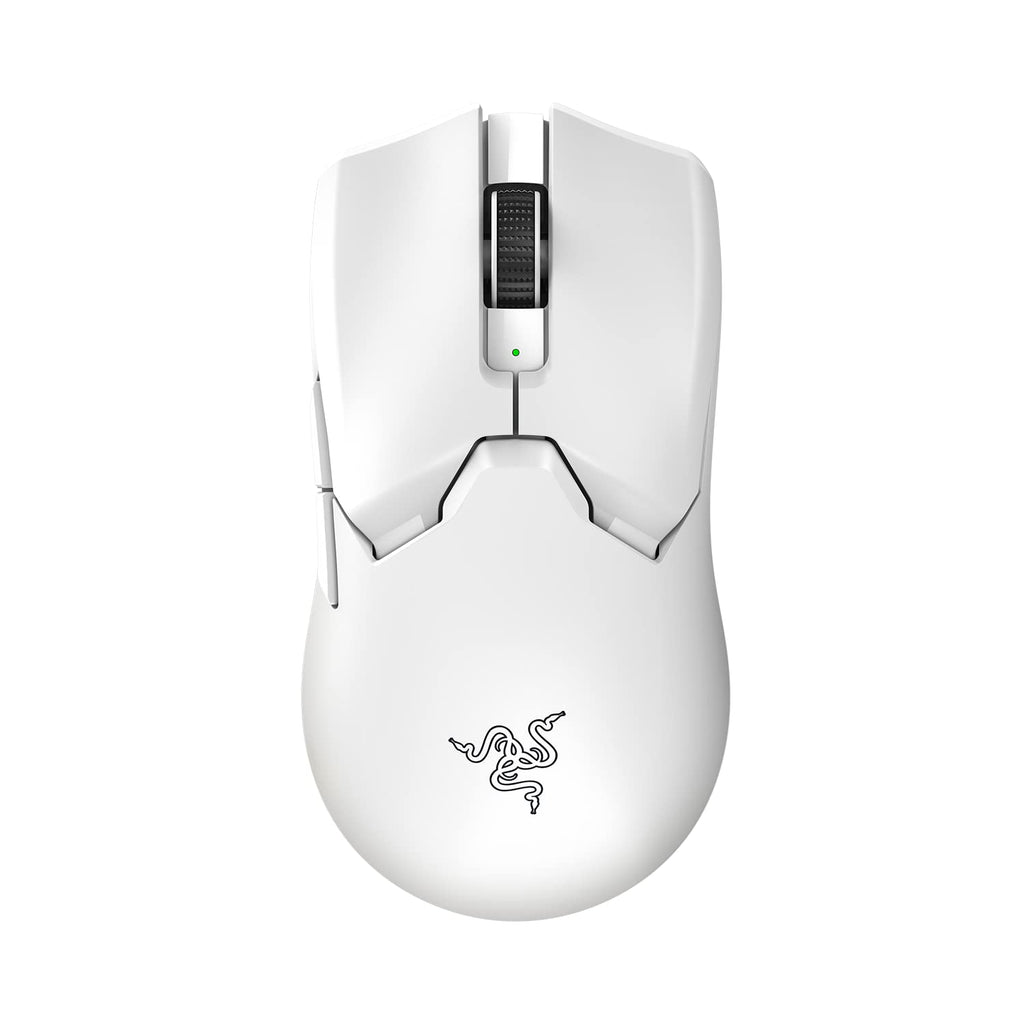 Viper V3 Pro - White Ultra-lightweight Wireless Symmetrical Esports Mouse 54 G Ultra-Lightweight Design Razer™ Focus Pro 35K Optical Sensor Gen-2 Razer™ HyperPolling 8K Hz Technology