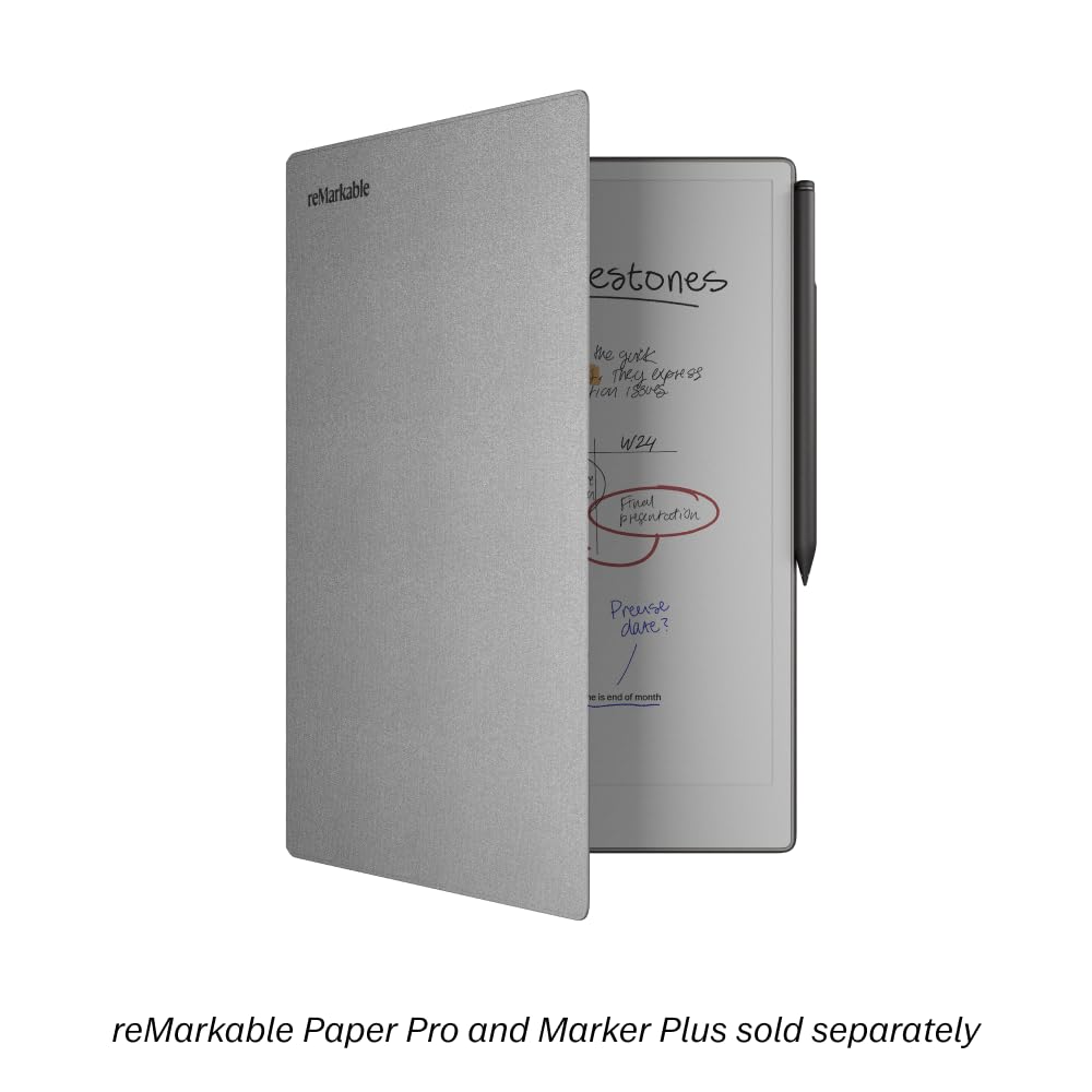 reMarkable Paper Pro - Polymer Weave Book Folio for Your 11.8'' Paper Tablet, RM07B-1000NW