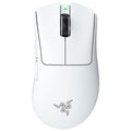 DeathAdder V4 Pro - White Wireless Gaming Mouse: 56g Lightweight - HyperSpeed Wireless Gen-2 - Optical Scroll Wheel - Optical Switches Gen-4 - Focus Pro 45K Sensor Gen-2 - Up to 150 Hr Battery