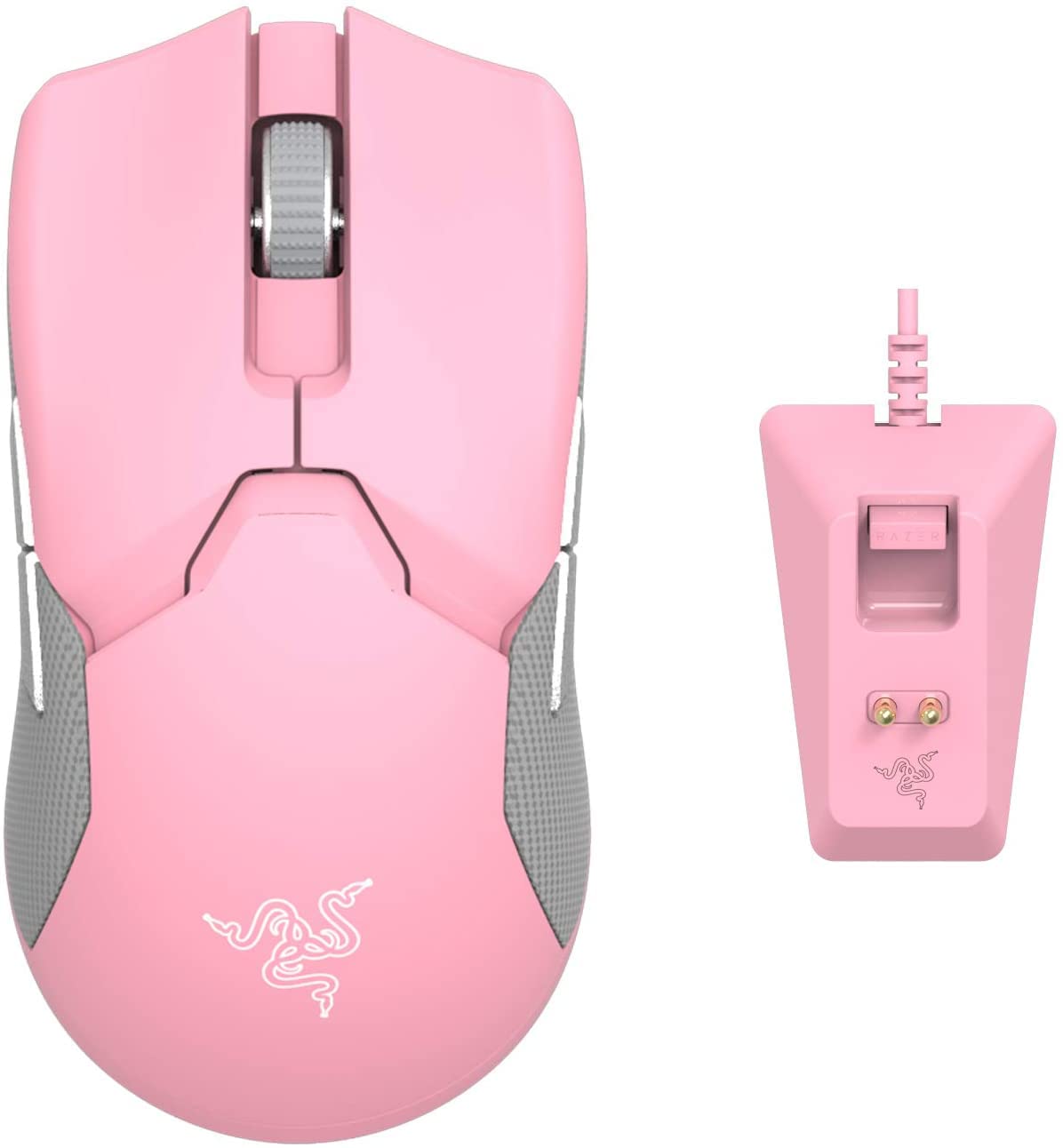 Viper V3 Pro - White Ultra-lightweight Wireless Symmetrical Esports Mouse 54 G Ultra-Lightweight Design Razer™ Focus Pro 35K Optical Sensor Gen-2 Razer™ HyperPolling 8K Hz Technology