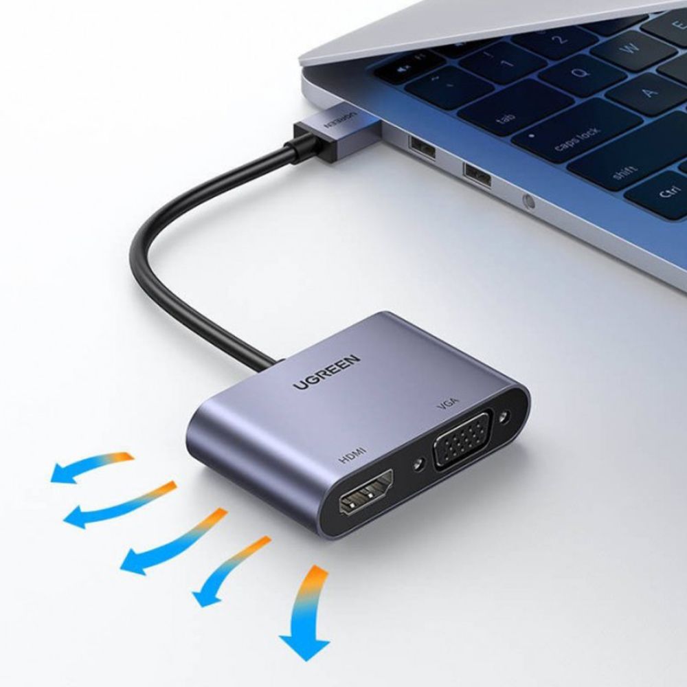 Ugreen USB 3.0 To HDMI + VGA Converter