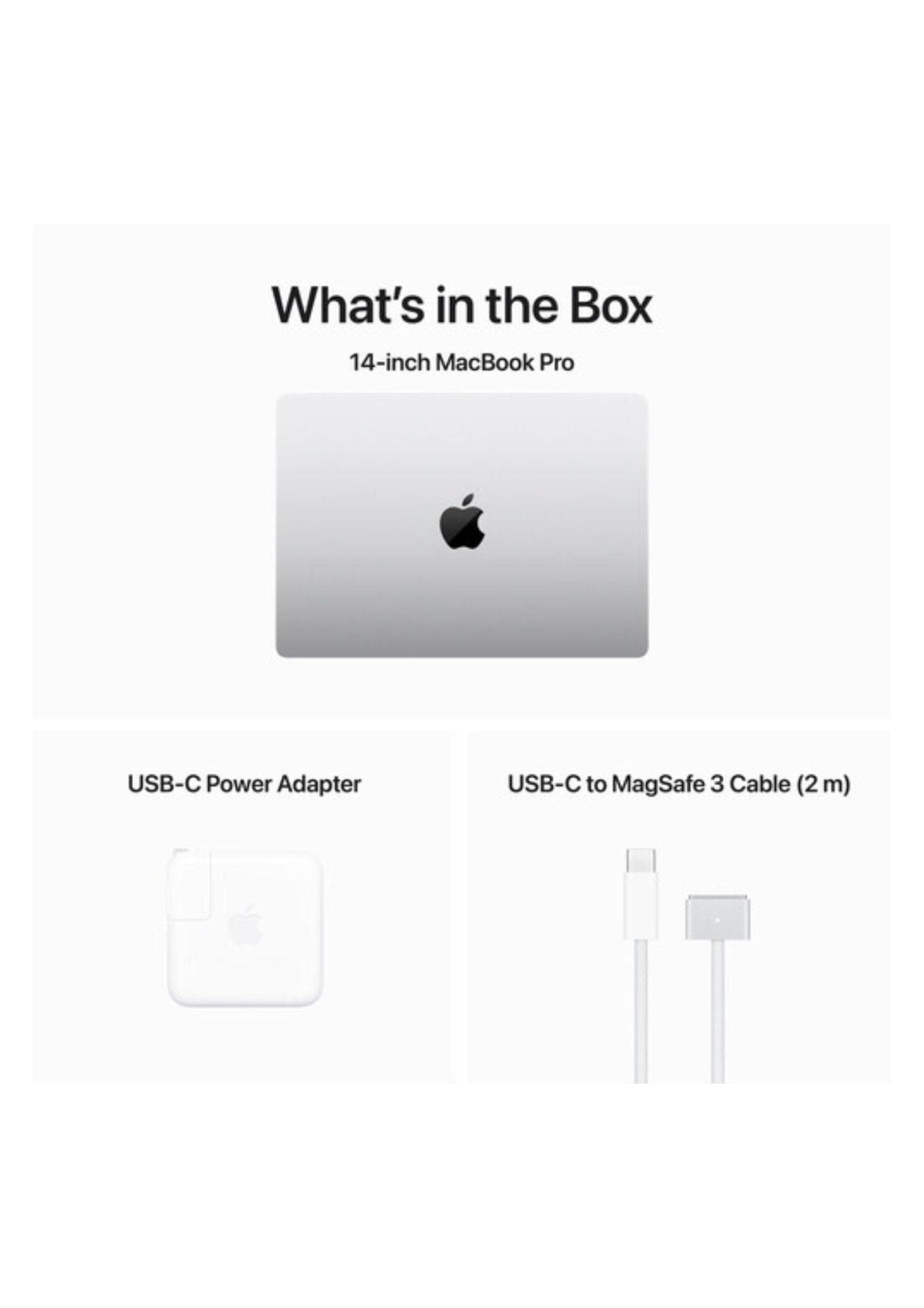 Apple MacBook Pro MR7J3LL/A M3 Chip - 14" - 8GB Ram - 512GB SSD - Silver