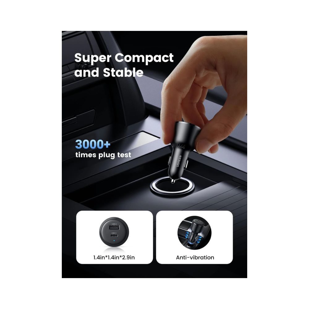 Ugreen 63W USB C Car Charger Adapter