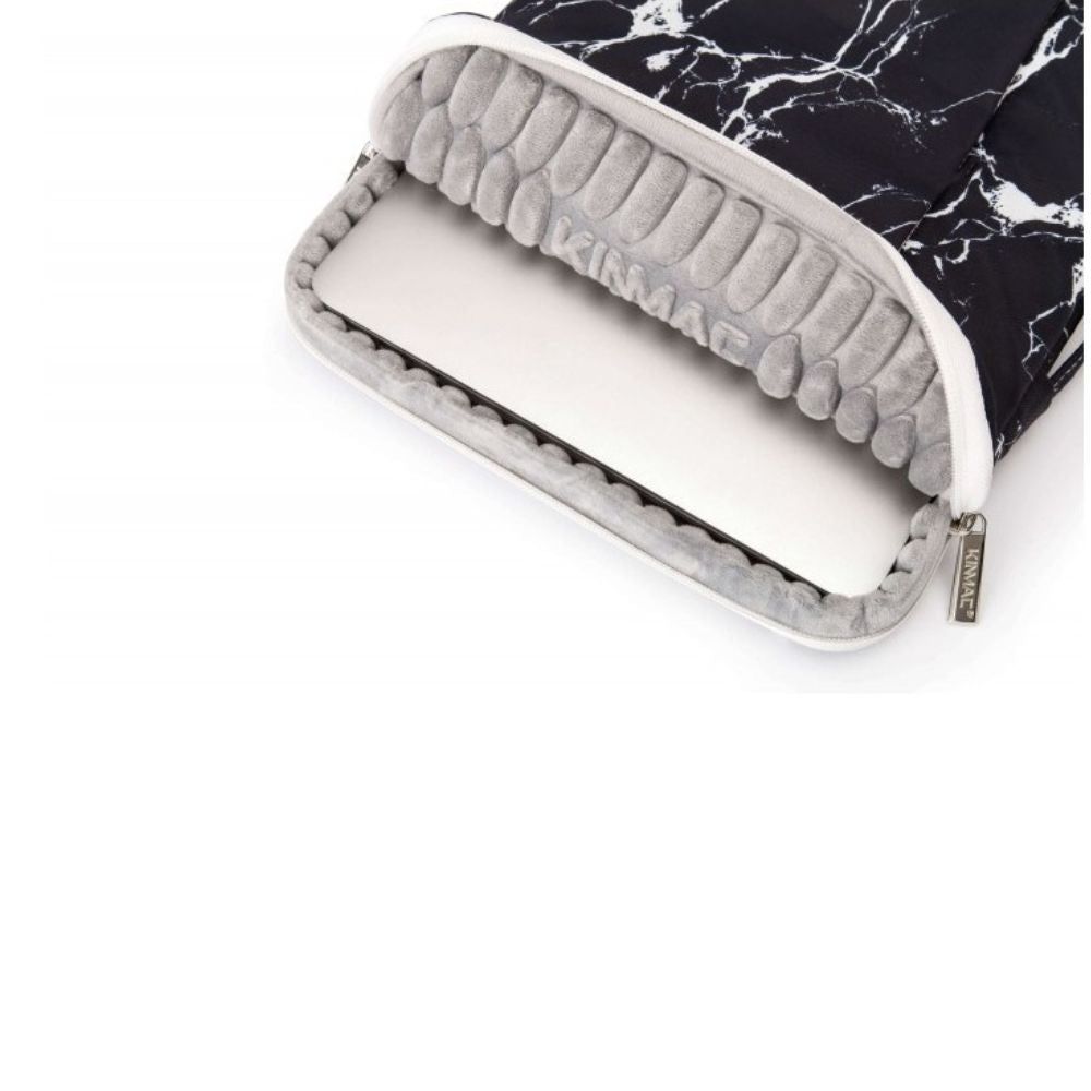 Kinmac Vertical Design Sleeve KMS401-442 Black Marble, Full Protection & Water-resistant