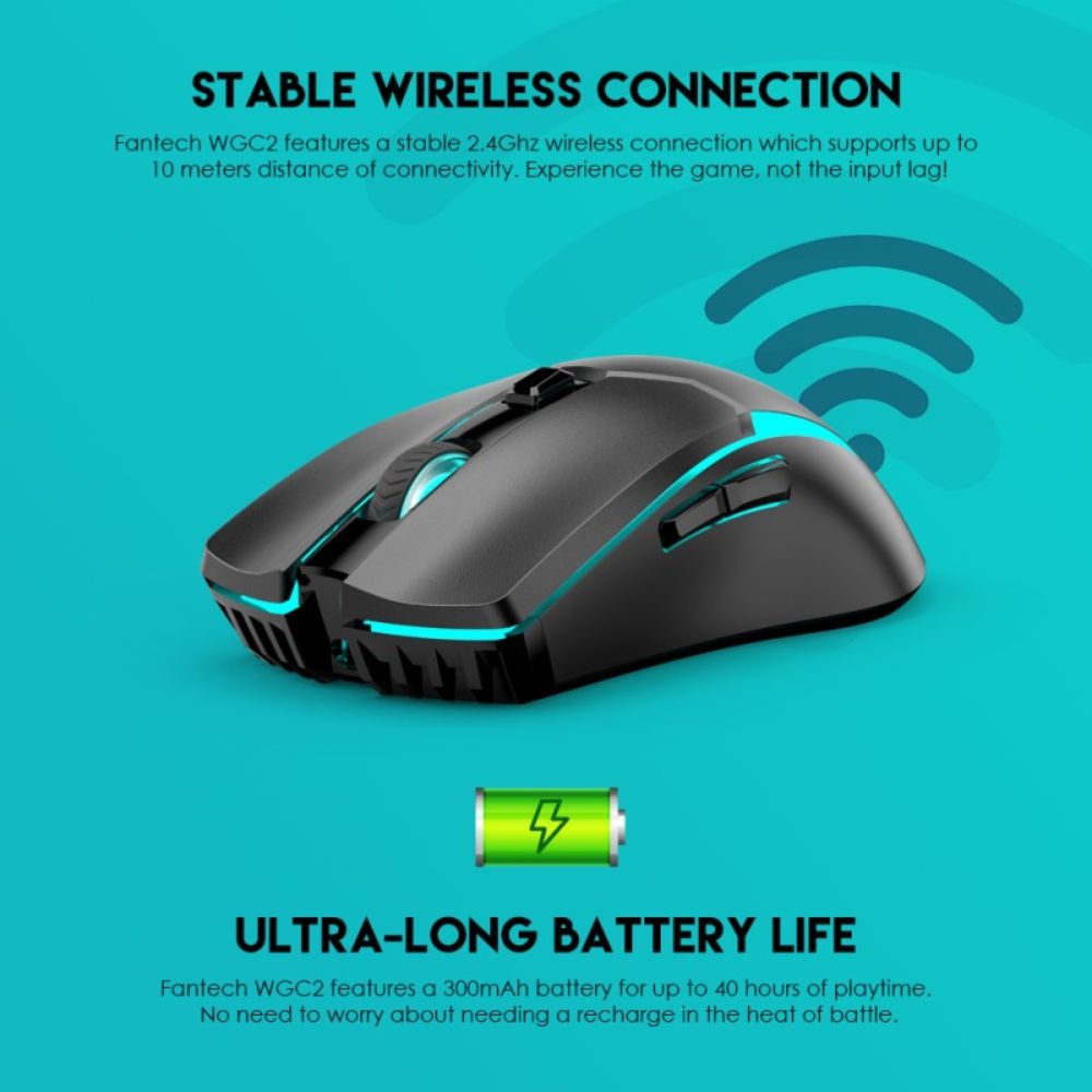 Fantech WGC2 VENOM II Wireless Gaming Mouse