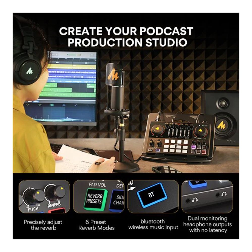 MAONOCASTER AME2 Gen2 Audio Interface & Podcast Equipment