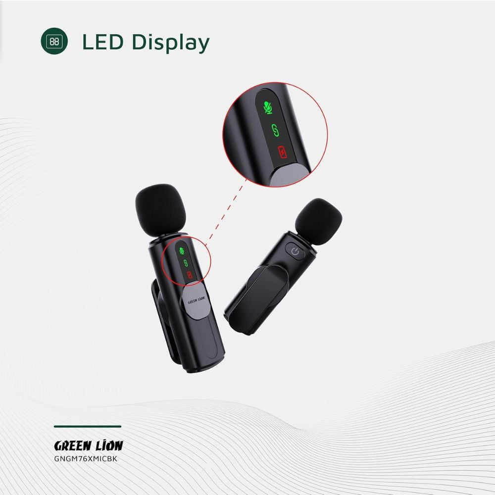 Green Lion GM-76X Dual Microphone 3-In-1