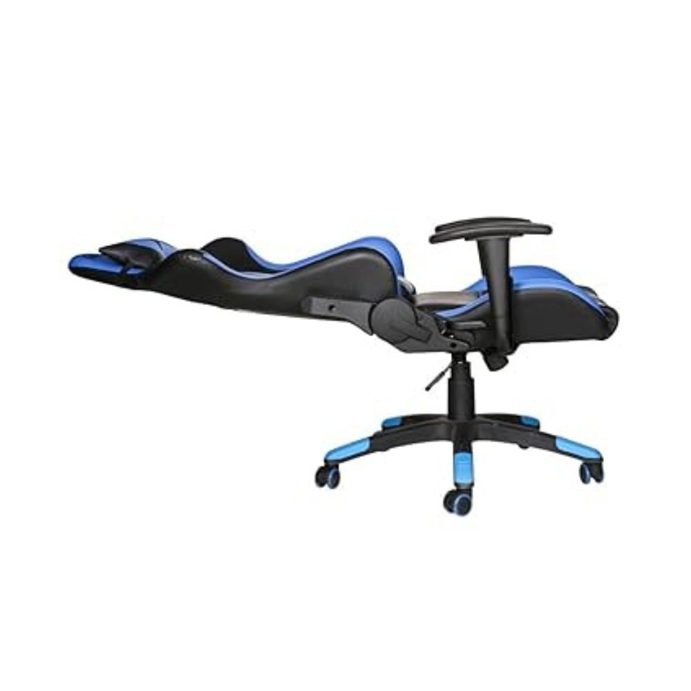 Fantech GC194 Ergonomic Gaming Chair with 2D Armrests, Extreme Stability Metal Base Blue
