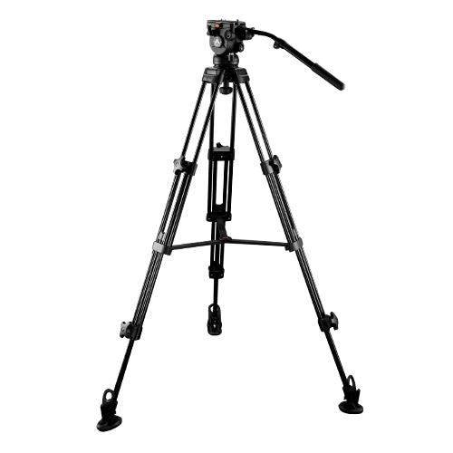 E-Image EI-7080-AA 2-Stage Aluminum Tripod Field Kit