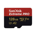 SanDisk Extreme Pro SDXC UHS-I U3 A2 V30 128GB + Adapter