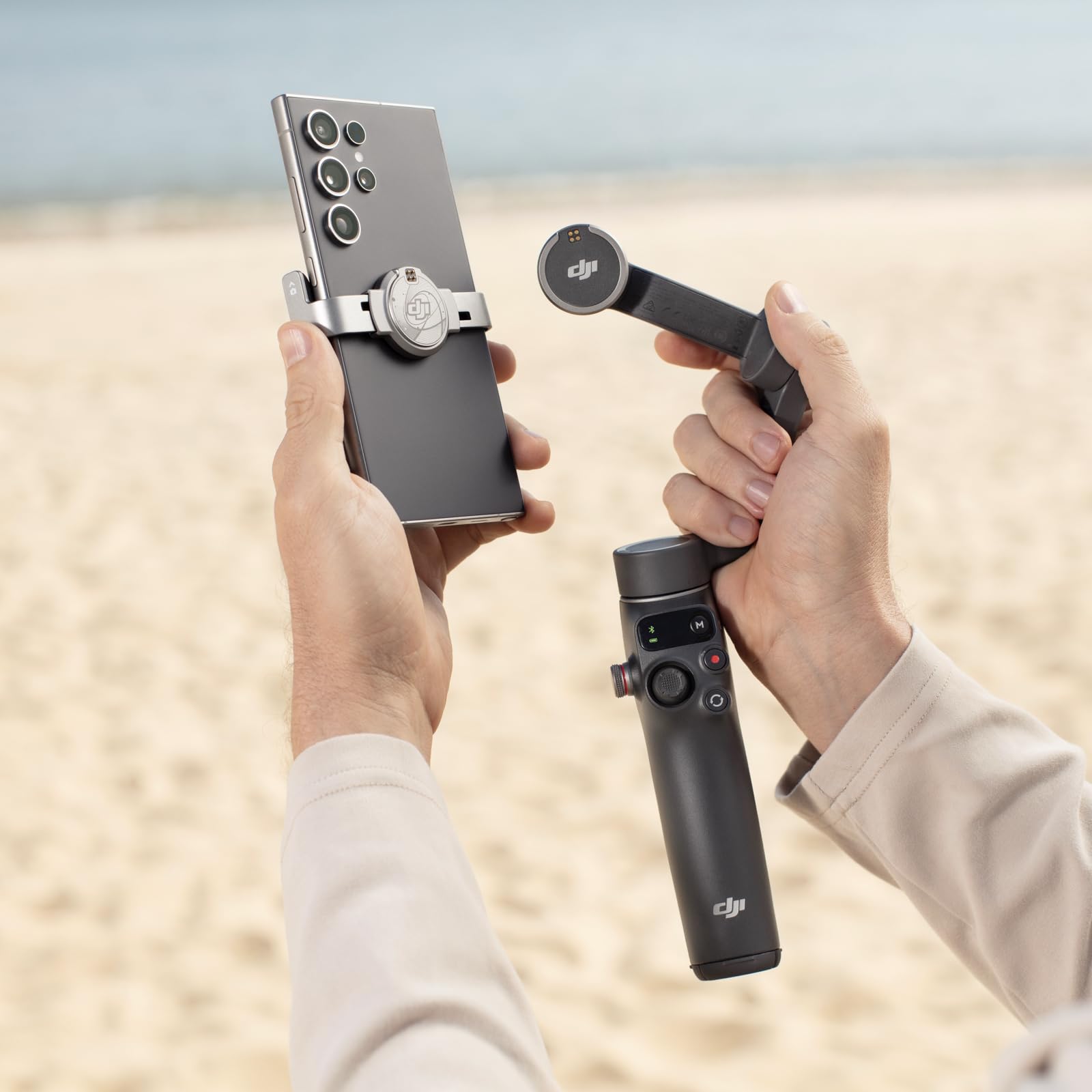 DJI OM 7 and 7P Magnetic Phone Clamp