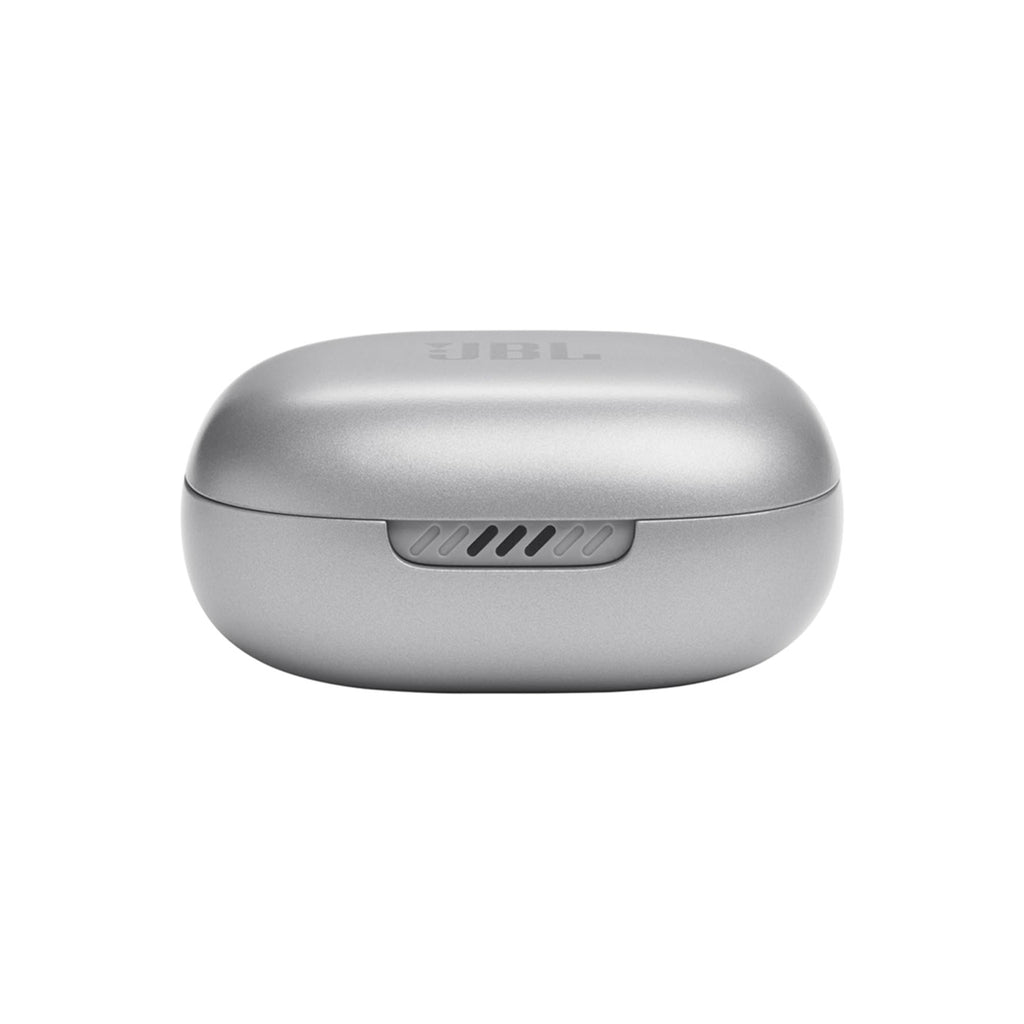 JBL Live Flex True Wireless Noise Cancelling Earbuds (Silver)