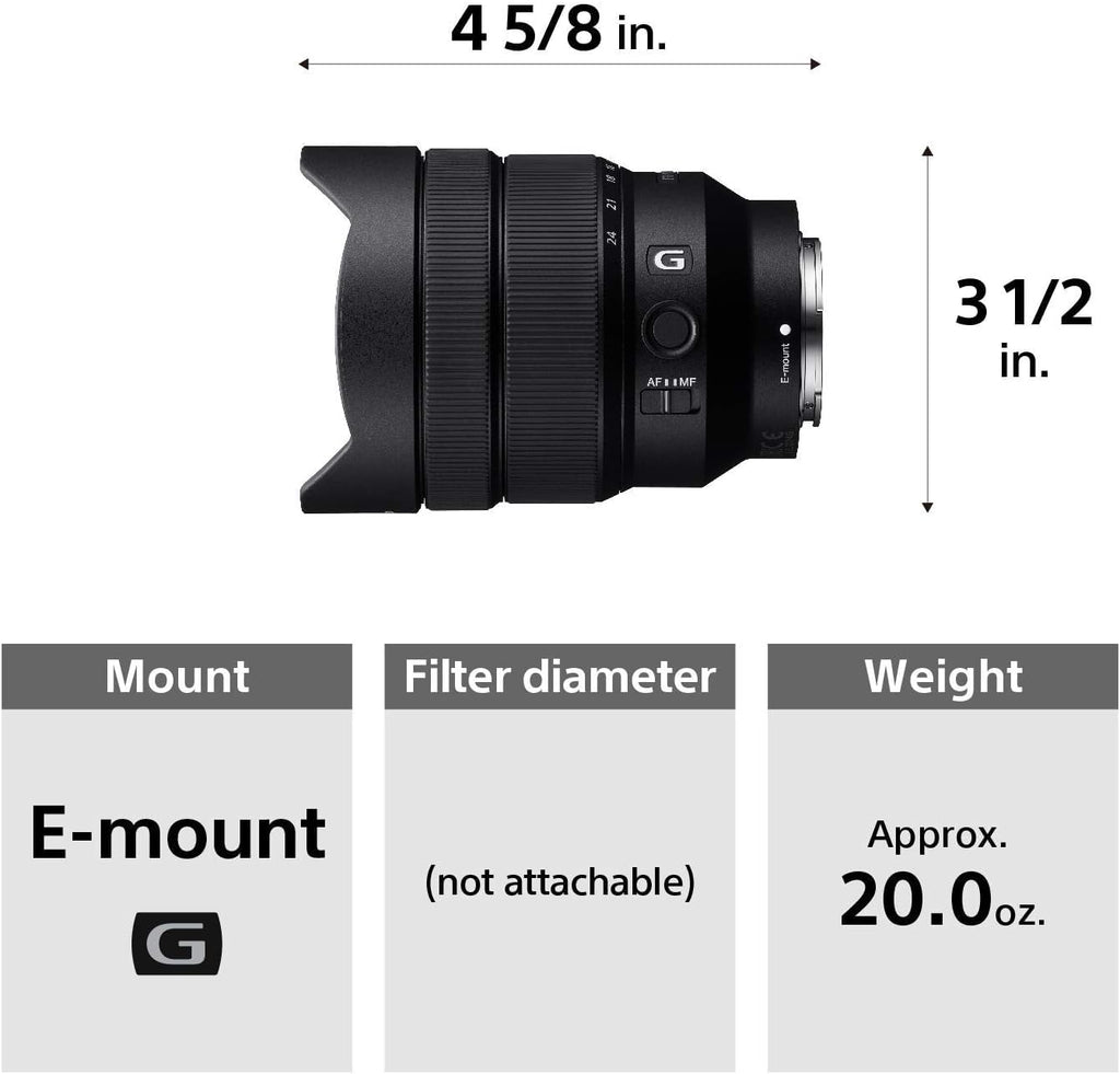 Sony FE 12-24mm f/4 G Lens