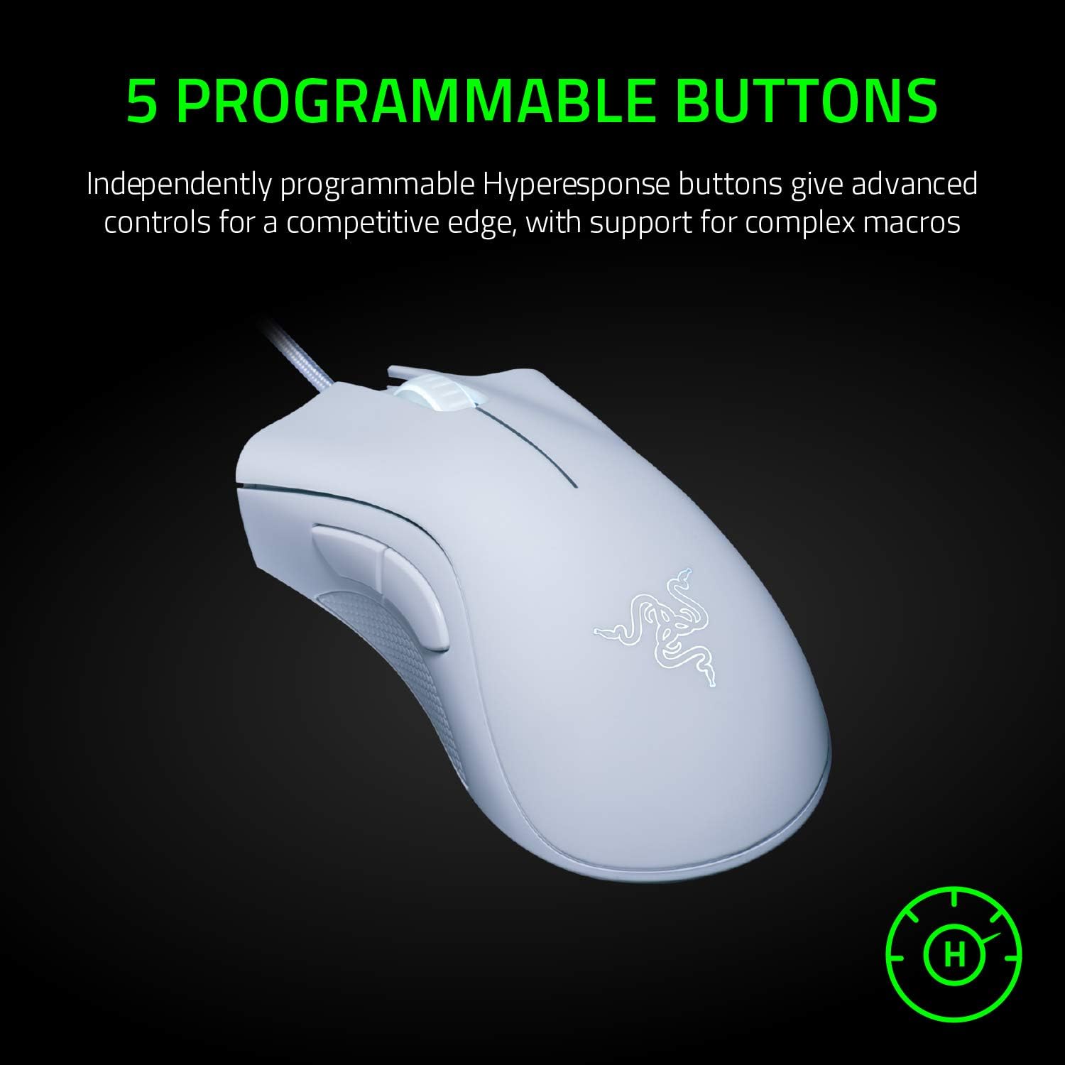 Razer DeathAdder Essential (2021) - Wired Gaming Mouse