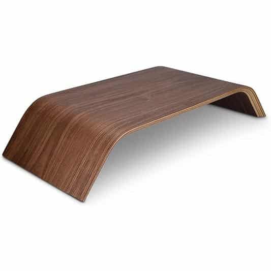 kalibri Wood Monitor Stand Riser - Computer Desk Holder Desktop