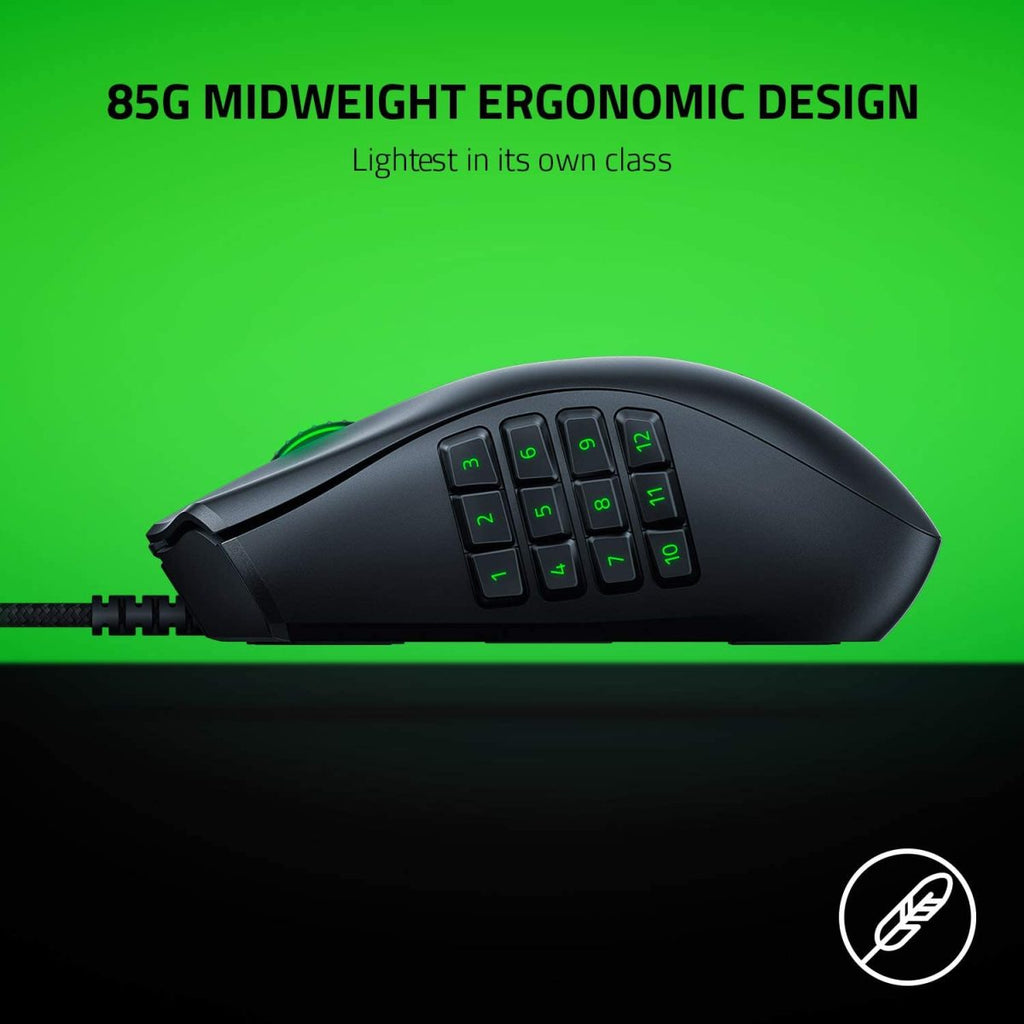 Razer Naga X - Wired MMO Gaming Mouse