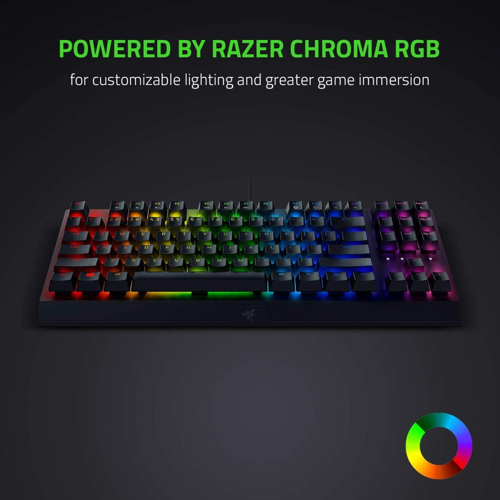 Razer BlackWidow V3 Tenkeyless Yellow Switch Mechanical Gaming Keyboard