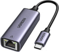 UGREEN USB-C to Gigabit Ethernet Adapter - RJ45, 10/100/1000Mbps, Aluminum case - CM199 50737