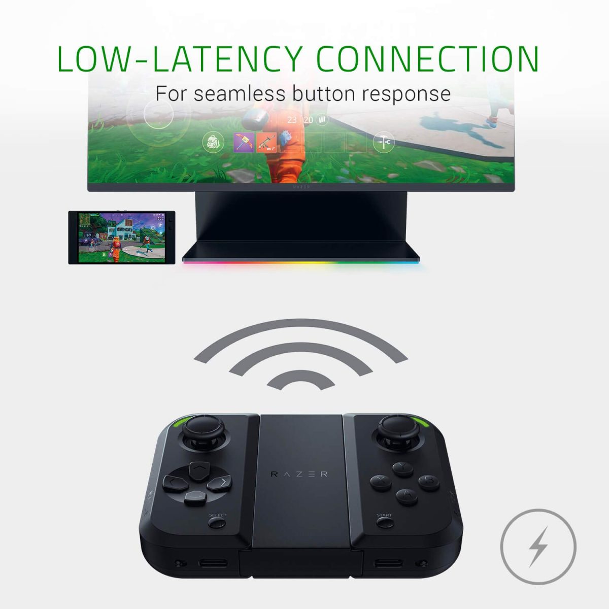 Razer Junglecat - Portable Gaming Controller for Android
