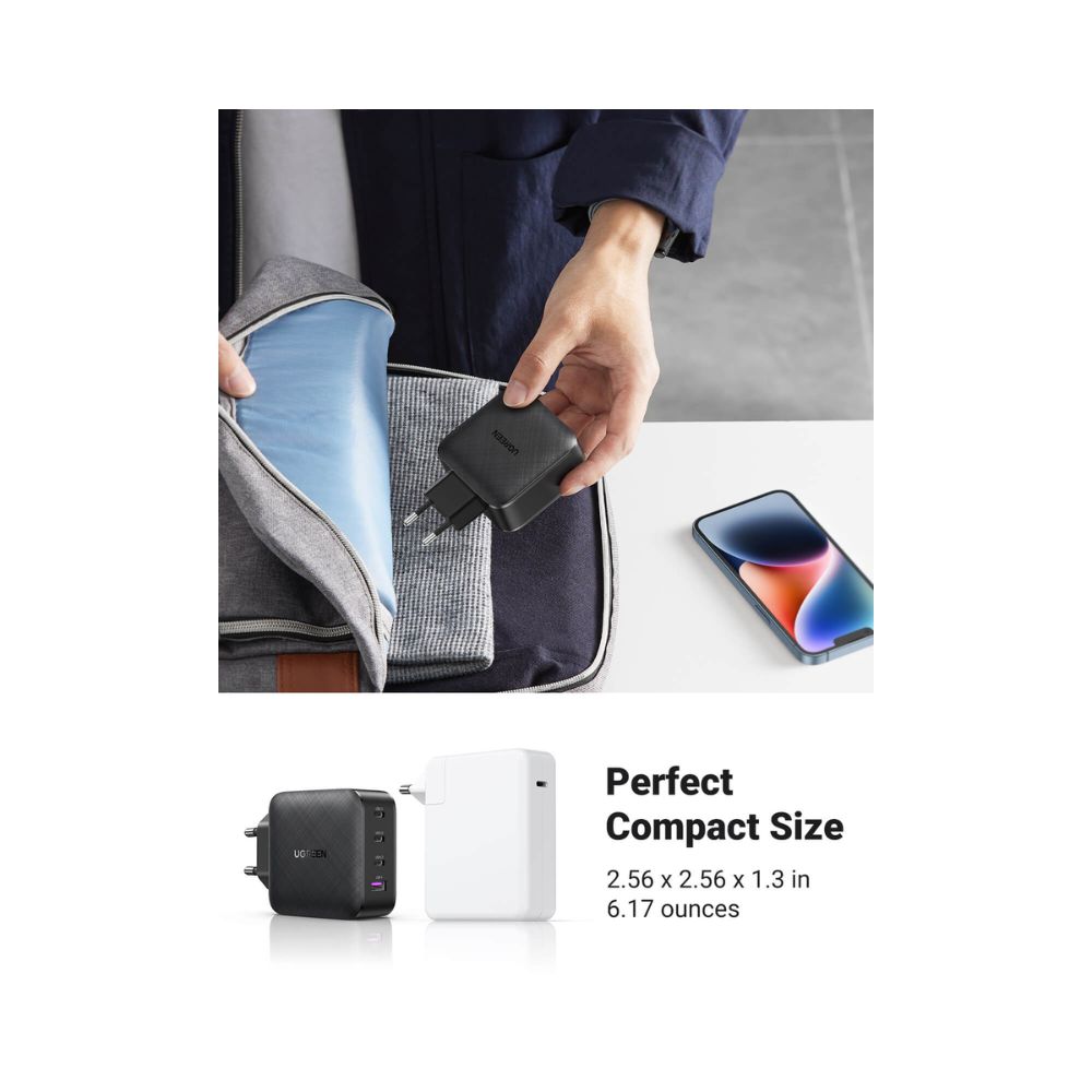 UGREEN 65W USB C PD Charger - 4 Ports
