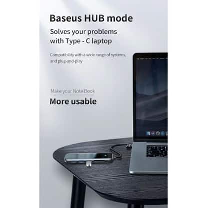BASEUS Multi-function HUB UCN3276 Type-C to 7-port - 3 USB3.0