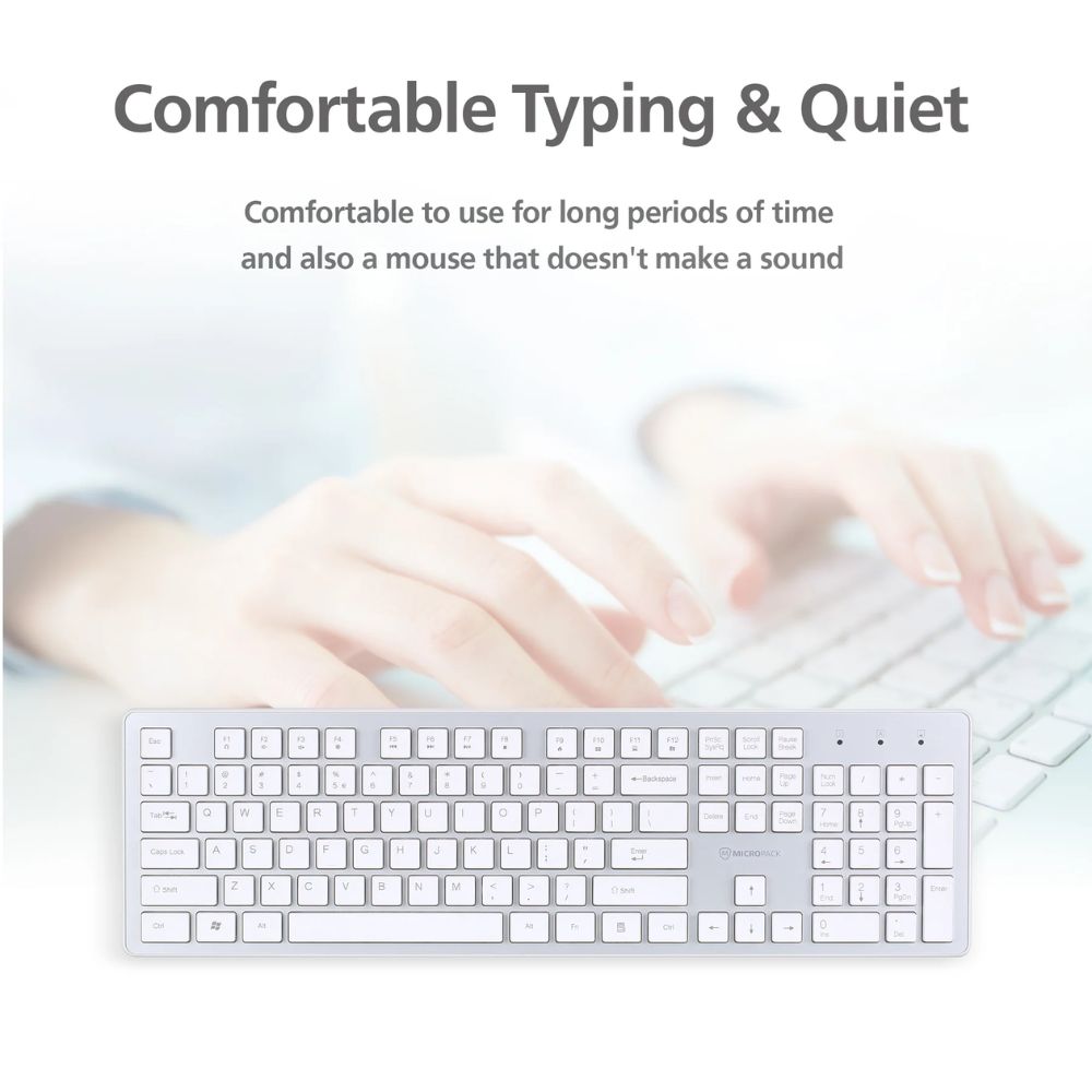 Micropack KM-236W Wireless Mouse and Keyboard Combo
