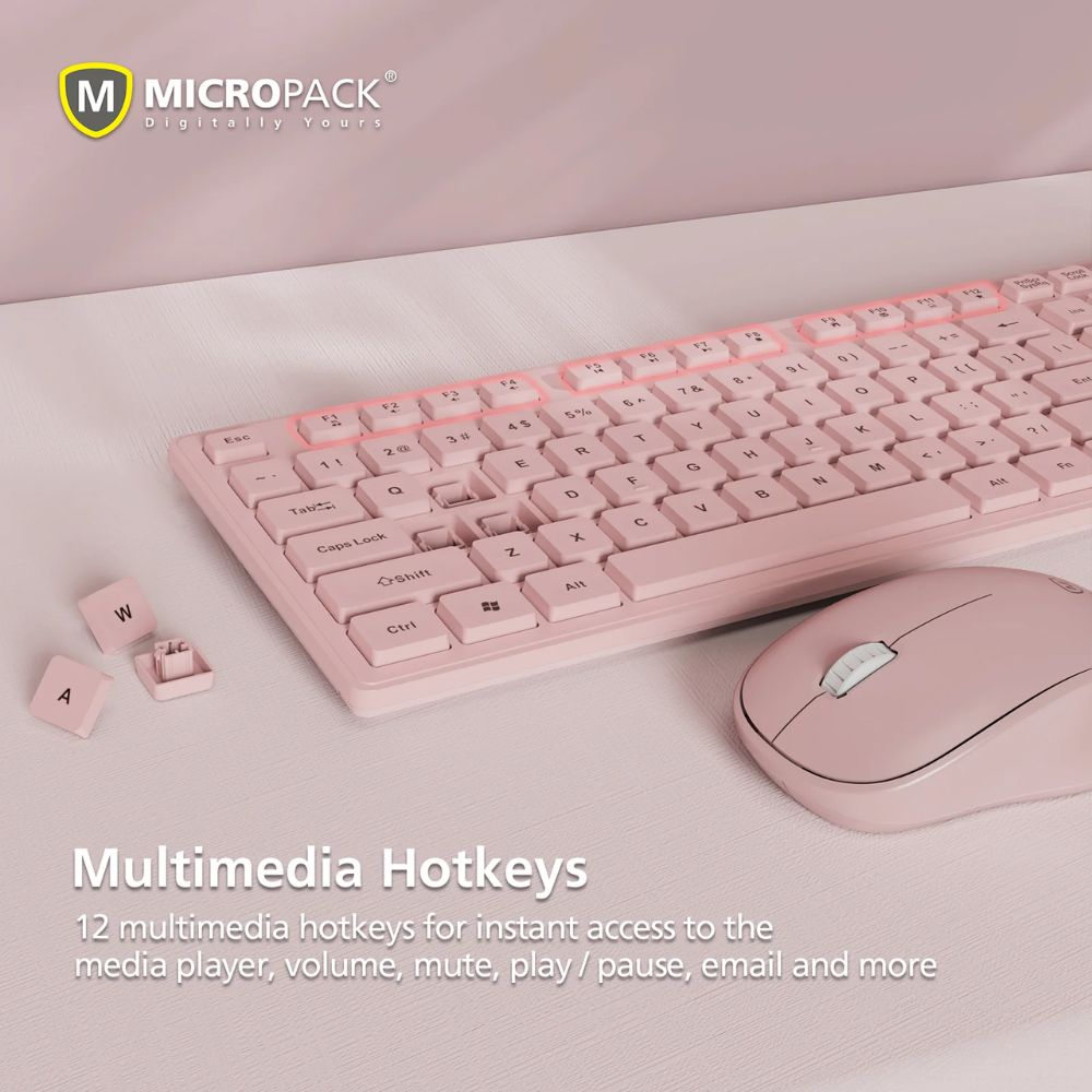 Micropack iFree Lite 2 KM-237W USB Wireless Mouse and Keyboard Combo
