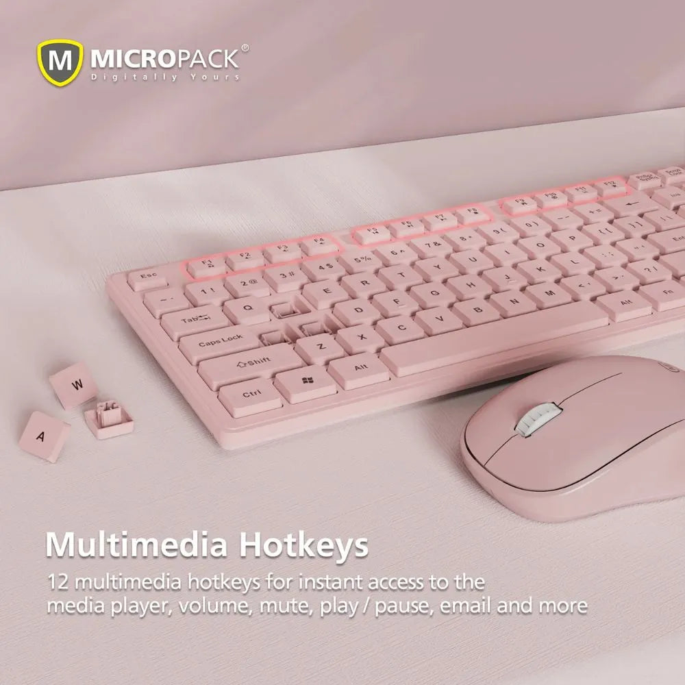 Micropack iFree Lite 2 KM-237W USB Wireless Mouse and Keyboard Combo