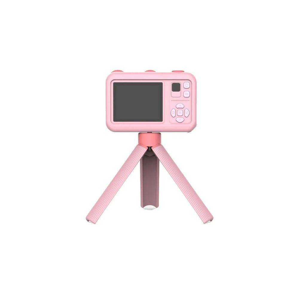 Porodo, Kids Digital Camera with Tripod Stand 26MP 1080P 400mAh
