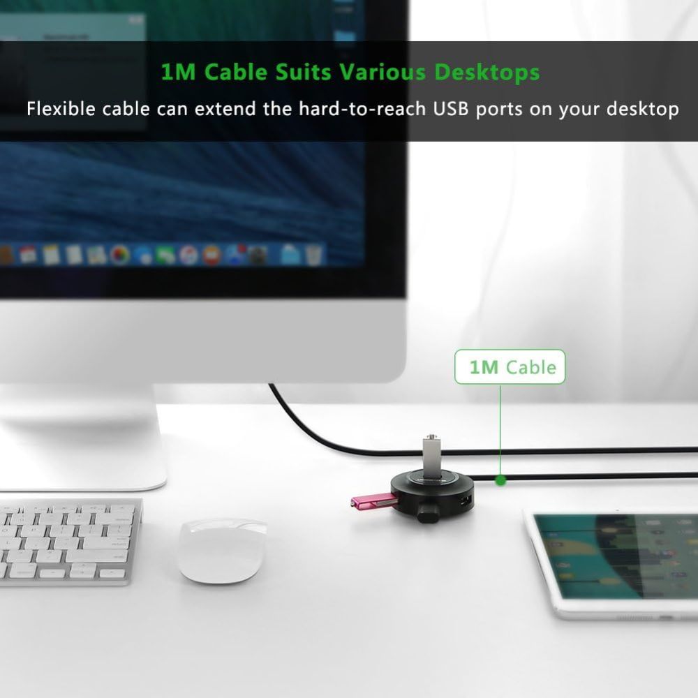 UGREEN USB Hub 4 Port Splitter 2.0