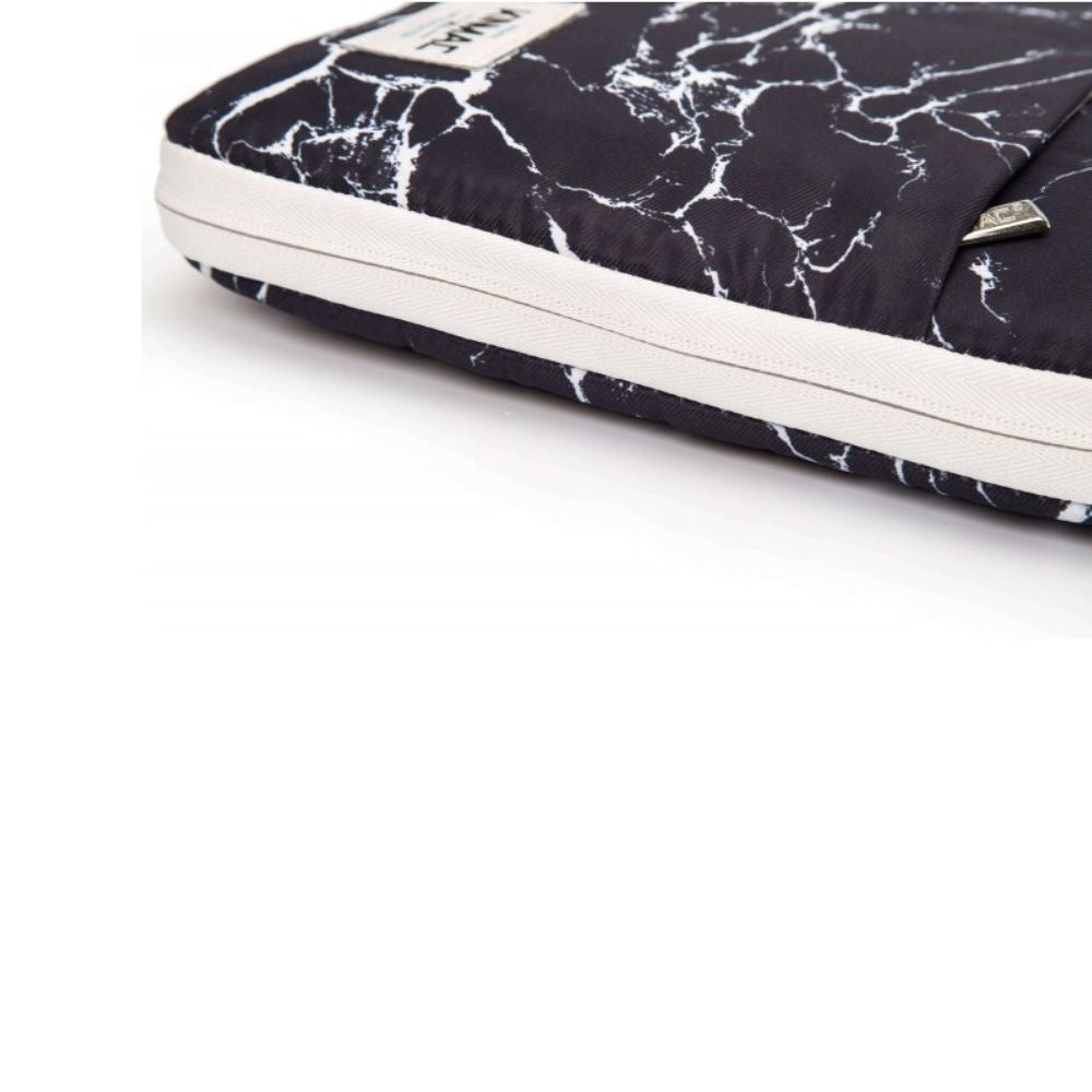 Kinmac Vertical Design Sleeve KMS401-442 Black Marble, Full Protection & Water-resistant