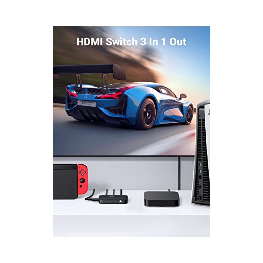 UGREEN HDMI Switch 3 IN 1 OUT HDMI Switcher Splitter | 80125