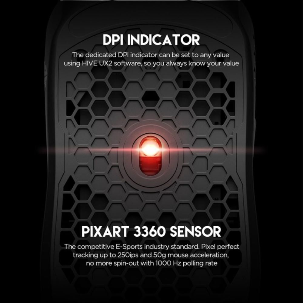 Fantech UX2 RAPTOR, PIX ART 12000DPI
