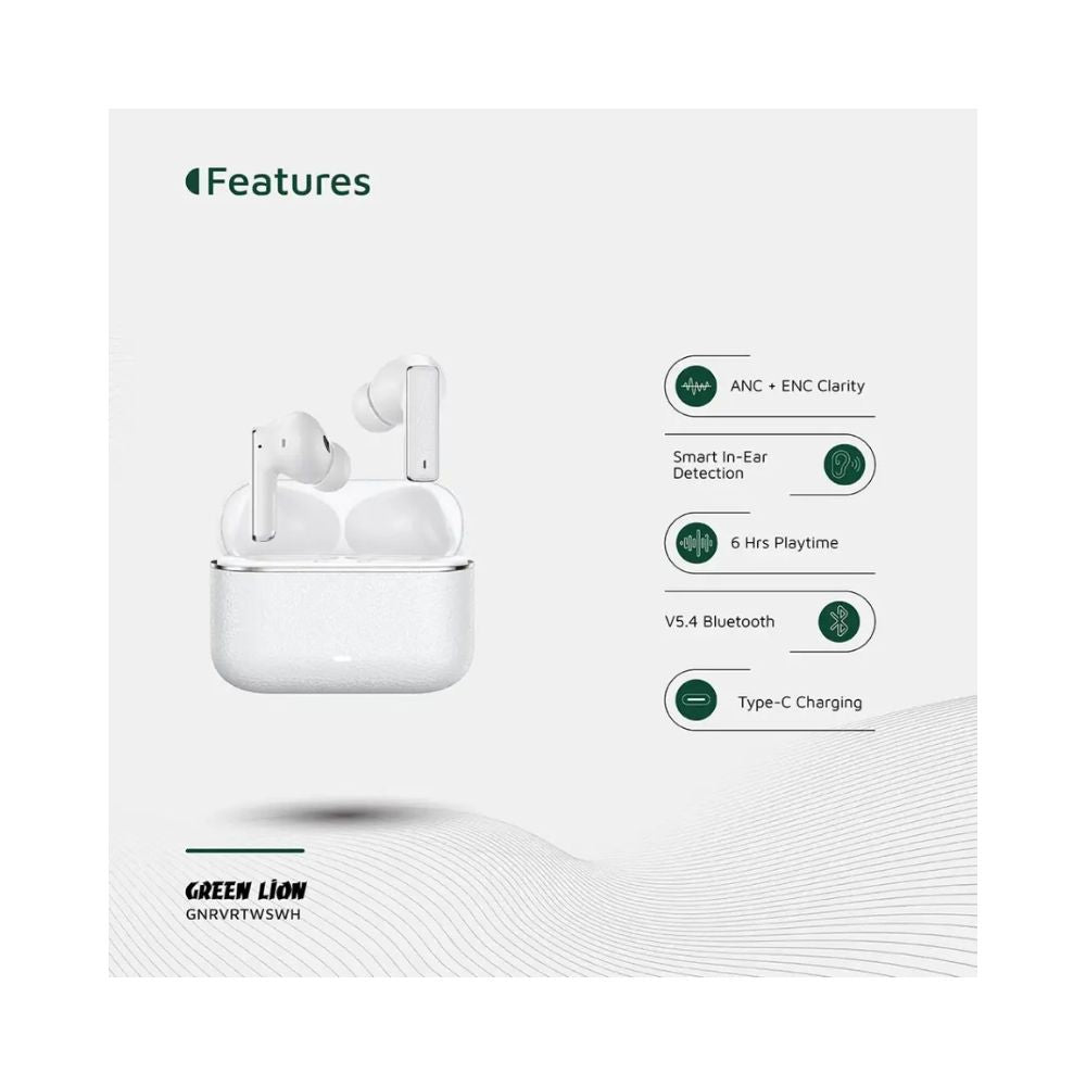 Green Lion Harmonic True Wireless Earbuds