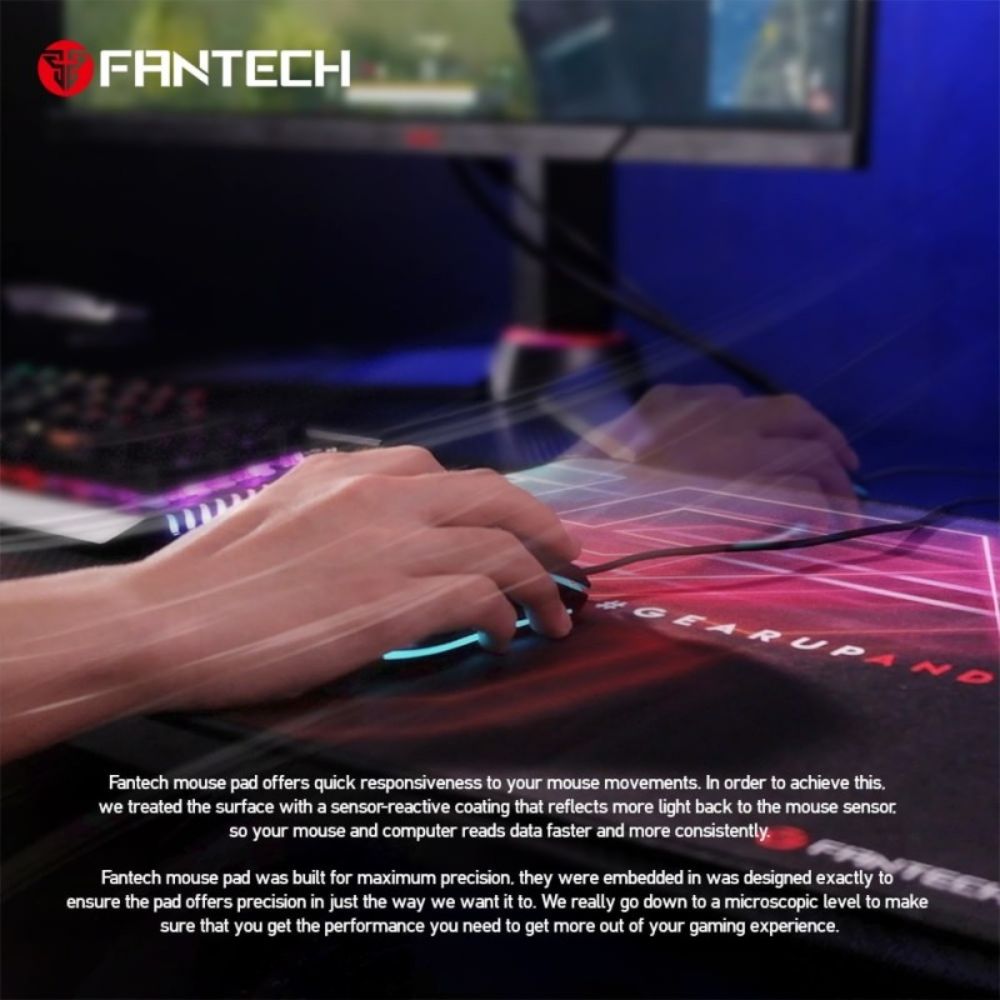 Fantech Mouse Pad Mp904 Vigil Xx-Large Gaming