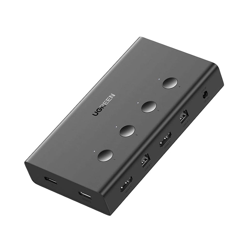 UGREEN 4-in-1 HDMI KVM Switch with USB 2.0 | 70439