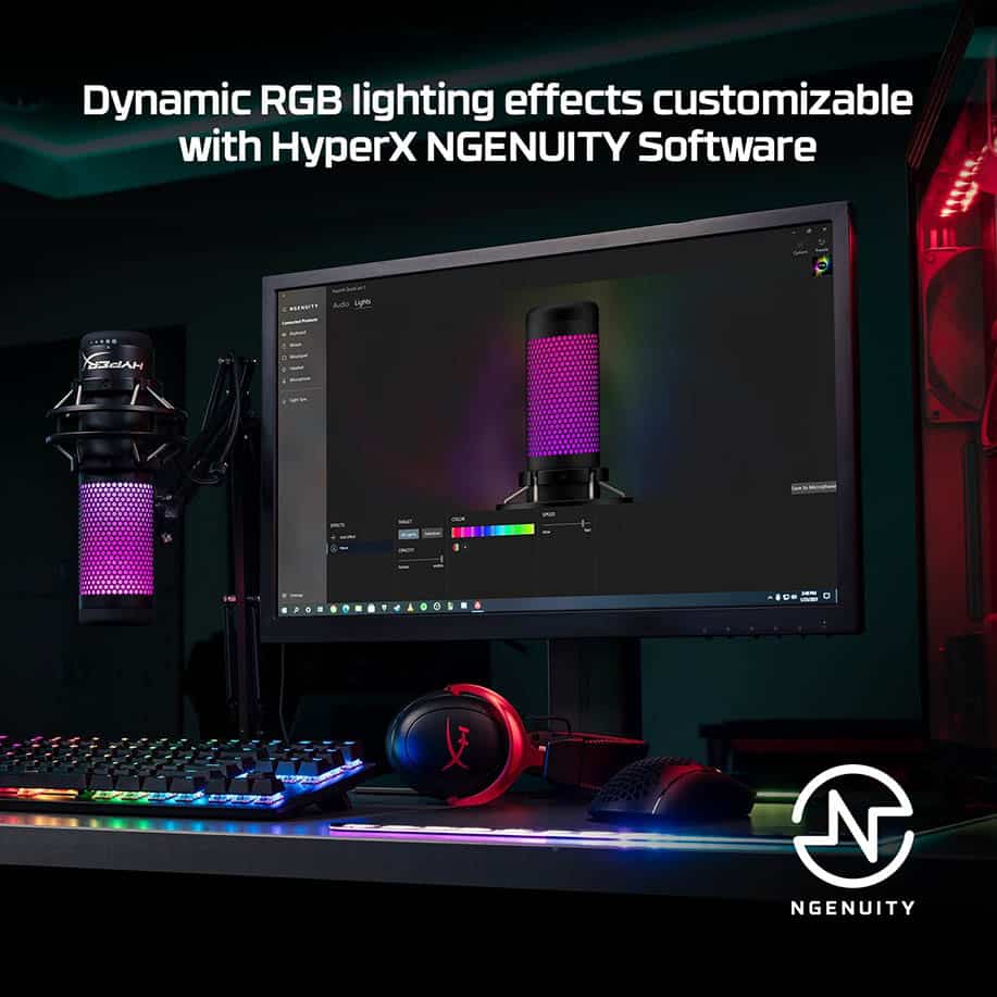 HyperX QuadCast 2 USB Gaming Microphone